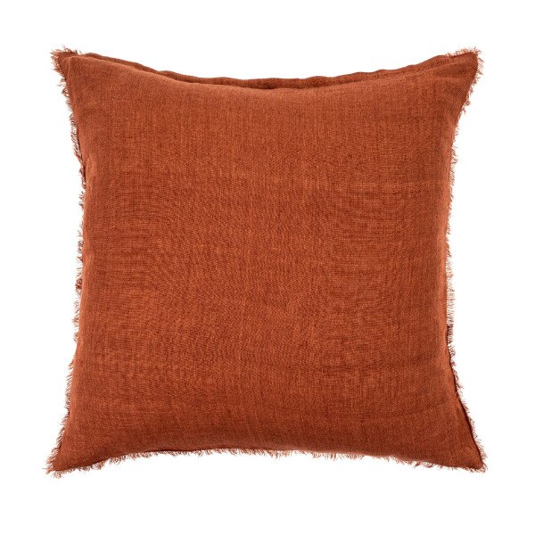 Lina Toss Pillow - Burnt Umber